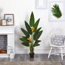 Load image into Gallery viewer, 4.5&#39; Bird of Paradise Artificial Plant (Real Touch) - zzhomelifestyle