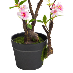 2.5' Cherry Blossom Artificial Plant - zzhomelifestyle