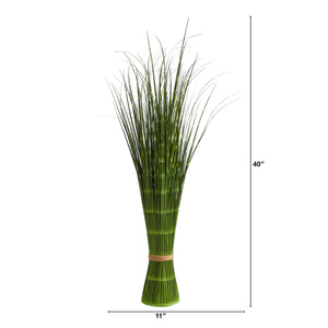 40" Onion Grass Artificial Plant - zzhomelifestyle