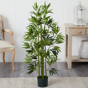 4' Bamboo Artificial Tree - zzhomelifestyle