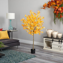 Load image into Gallery viewer, 5&#39; Autumn Maple Artificial Fall Tree - zzhomelifestyle