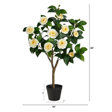 Load image into Gallery viewer, 3’ Camellia Artificial Tree - zzhomelifestyle