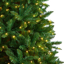 Load image into Gallery viewer, 9&#39; Green Valley Fir Artificial Christmas Tree with 800 Clear LED Lights and 2093 Bendable Branches - zzhomelifestyle
