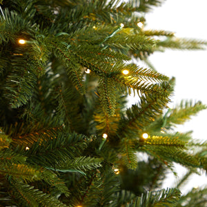 8' Colorado Mountain Fir "Natural Look" Tree with 700 Multi LED Lights and 3560 Bendable Branches - zzhomelifestyle