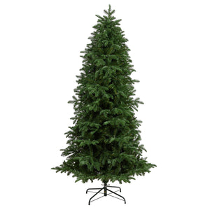 7' South Carolina Fir Artificial Christmas Tree with 550 Clear LED Lights and 2078 Bendable Branches - zzhomelifestyle
