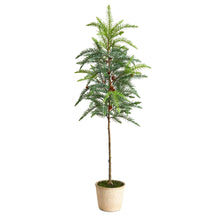 Load image into Gallery viewer, 3.5&#39; Winniepeg Artificial Pine Tree in Decorative Planter - zzhomelifestyle