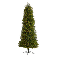 Load image into Gallery viewer, 7.5&#39; Slim Colorado Mountain Spruce Tree with 600 (Multifunction) Warm White Micro LED Lights - zzhomelifestyle