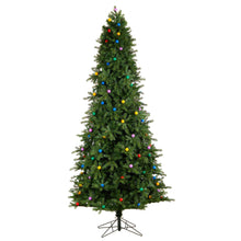 Load image into Gallery viewer, 9.5&#39; Montana Mountain Fir Tree with 1150 Multi Color LED Lights and Instant Connect Technology - zzhomelifestyle