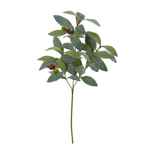 23” Olive Spray Artificial Plant (Set of 24) - zzhomelifestyle
