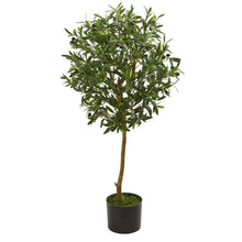 Load image into Gallery viewer, 3.5’ Olive Artificial Tree in Nursery Planter - zzhomelifestyle