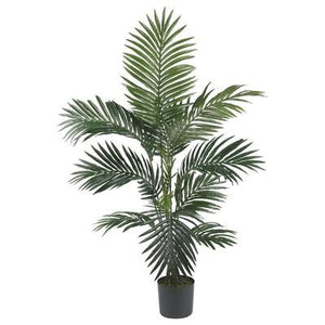 4' Faux Kentia Palm Silk Tree - zzhomelifestyle