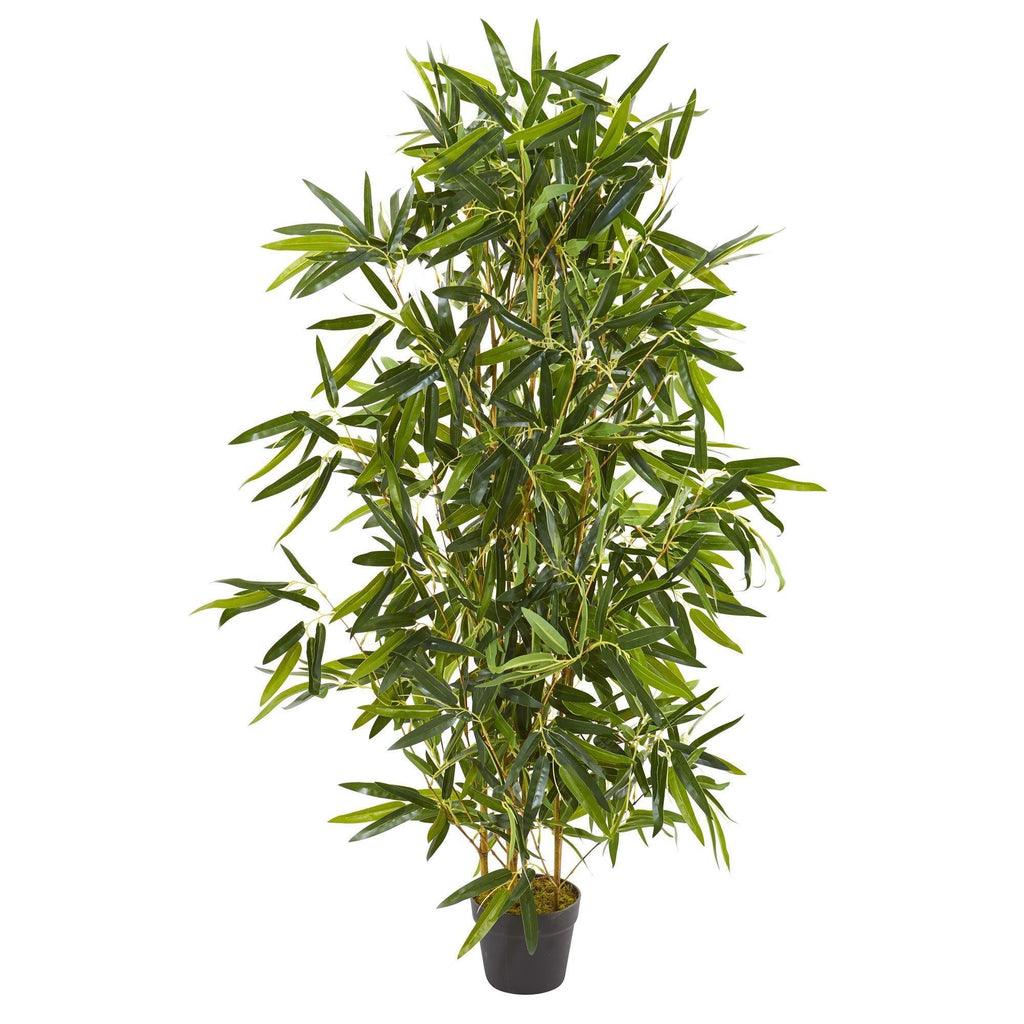 4’ Bamboo Artificial Tree (Real Touch) UV Resistant (Indoor/Outdoor) - zzhomelifestyle