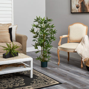 4' Bamboo Silk Plant - zzhomelifestyle