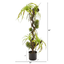 Load image into Gallery viewer, 41” Air Plant and Succulent Jungle Artificial Plant - zzhomelifestyle