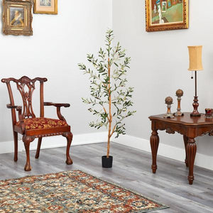 4.5’ Olive Artificial Tree - zzhomelifestyle