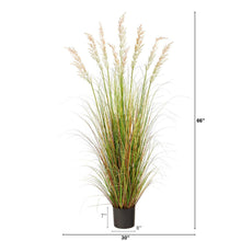 Load image into Gallery viewer, 5.5’ Plum Grass Artificial Plant - zzhomelifestyle
