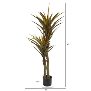 56” Yucca Artificial Tree - zzhomelifestyle