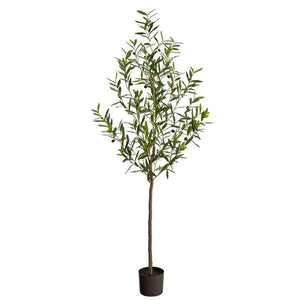 6’ Olive Artificial Tree - zzhomelifestyle