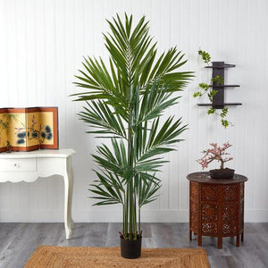 7' Artificial Kentia Palm Silk Tree Released - zzhomelifestyle