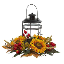 Load image into Gallery viewer, Sunflower Berry Artificial Arrangement Candelabrum - zzhomelifestyle